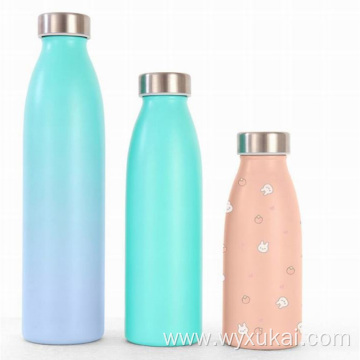 creative double-layer vacuum cold cup 304SS thermos cup